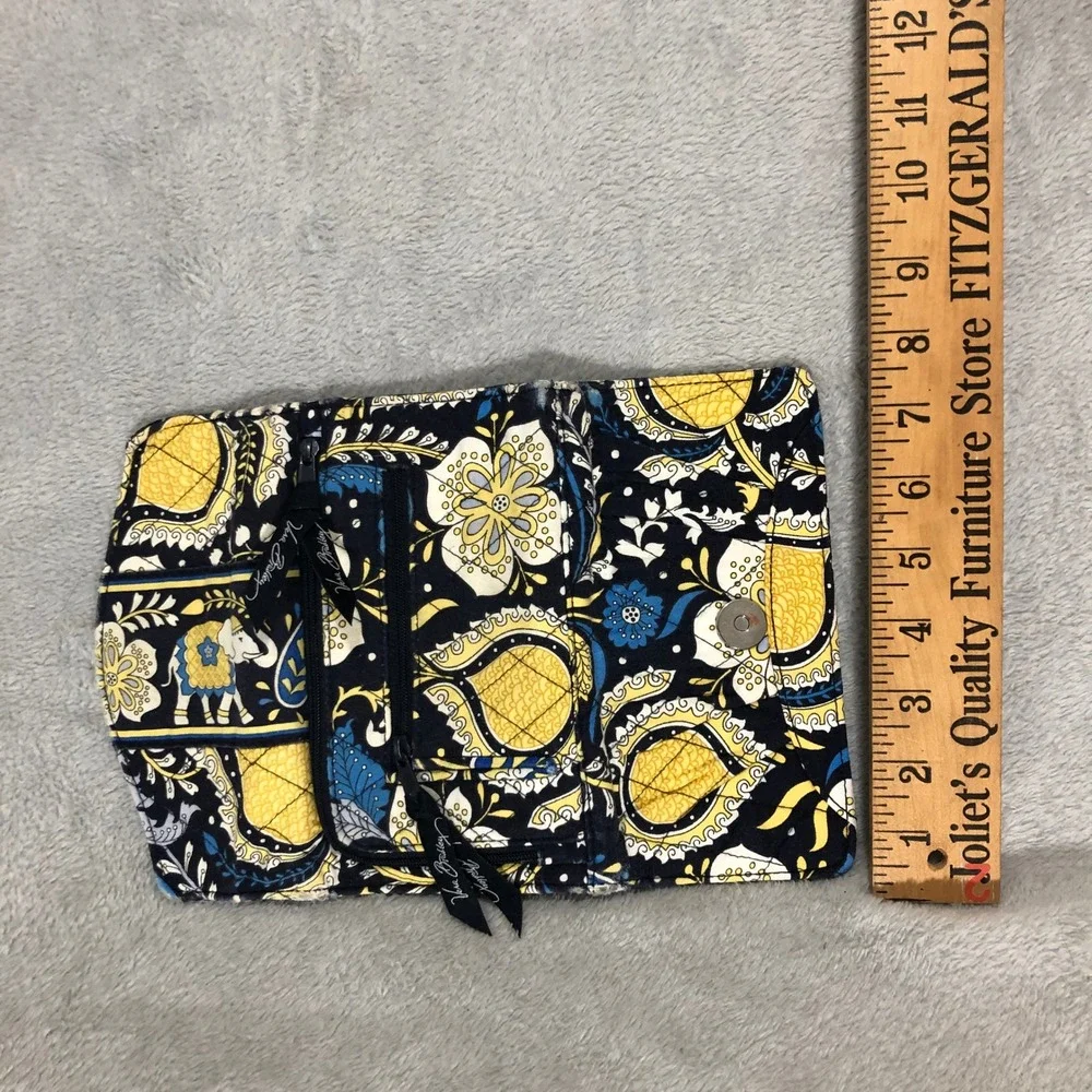 Vera Bradley Wallet Clutch Floral Zip Around Accordion‎ - Picture 5 of 5